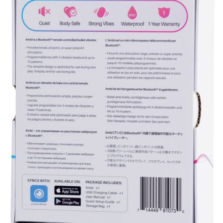 Мини-вибратор Lovense Ambi