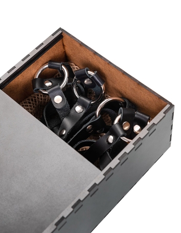 Кожаная портупея Pecado Соблазн