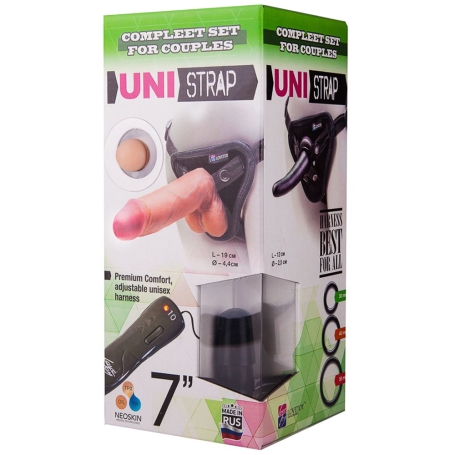 Вибрострапон с 2 насадками UNI strap 7"