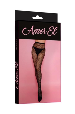 Колготки Amor El AME205 с леопардовым рисунком