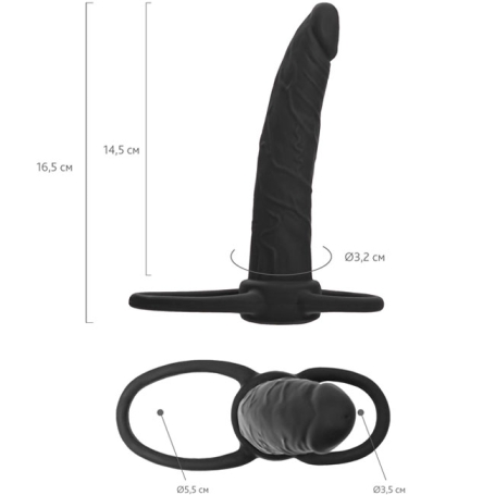 Насадка для двойного проникновения Black&amp;Red