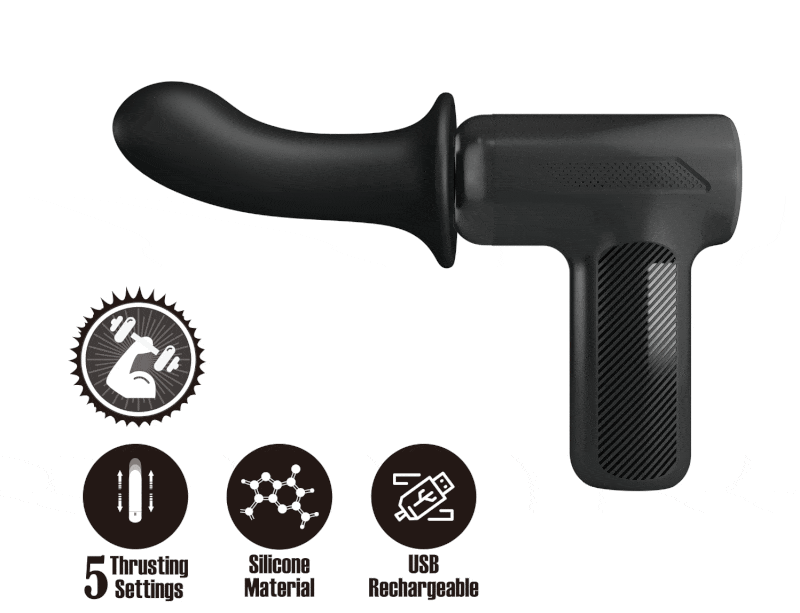 Пульсирующий стимулятор DJ Doctor Massage Gun